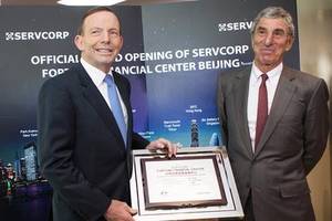 Prime Minister of Australia Unveils Servcorp China's Largest Flagship Location in Beijing